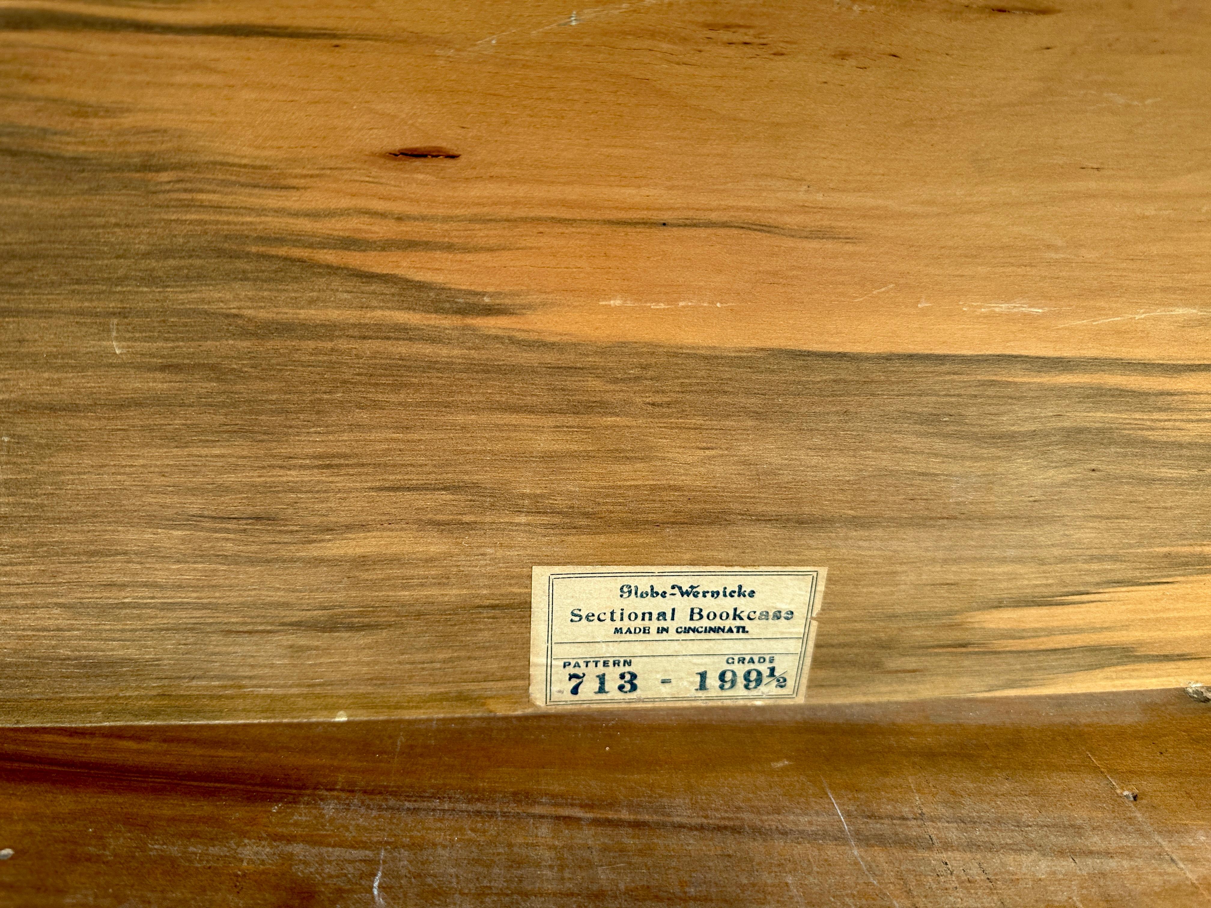 Five-Section Globe-Warnicke Barrister Case - #1169 For Sale 2