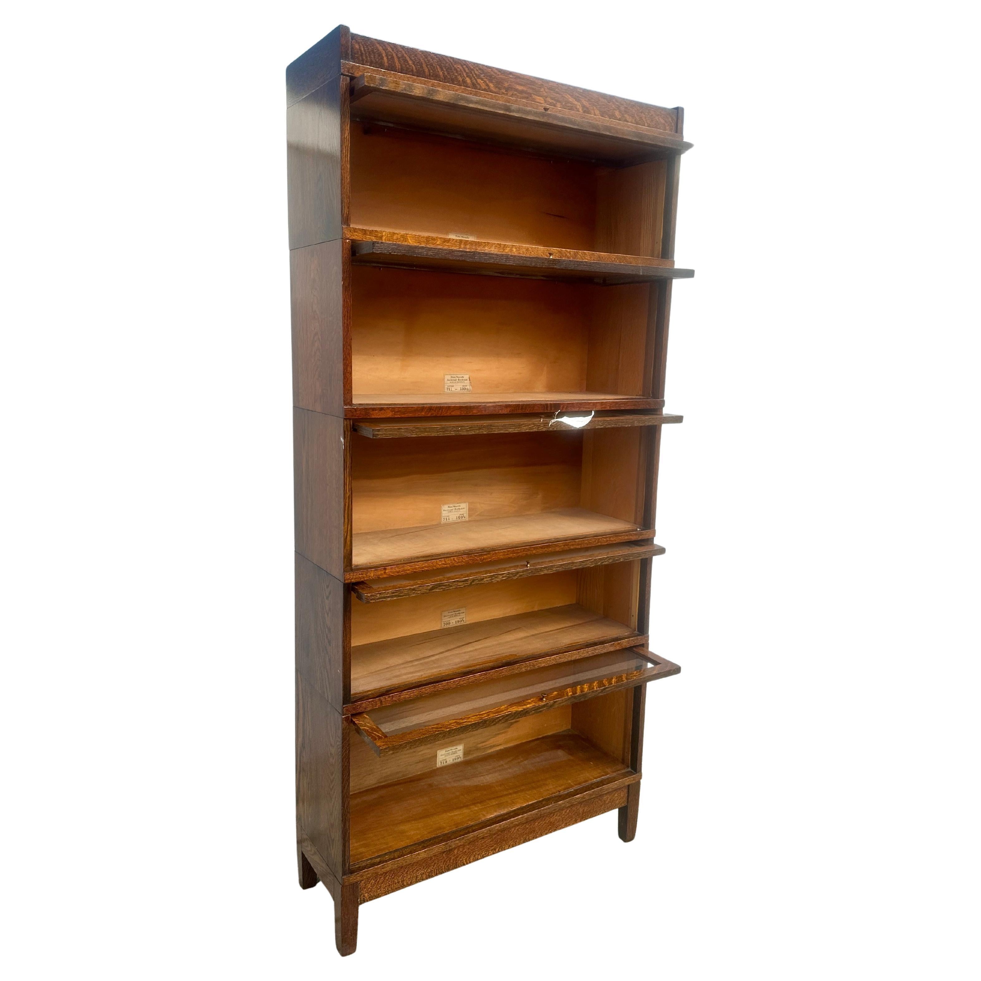 Five-Section Globe-Warnicke Barrister Case - #1169 For Sale