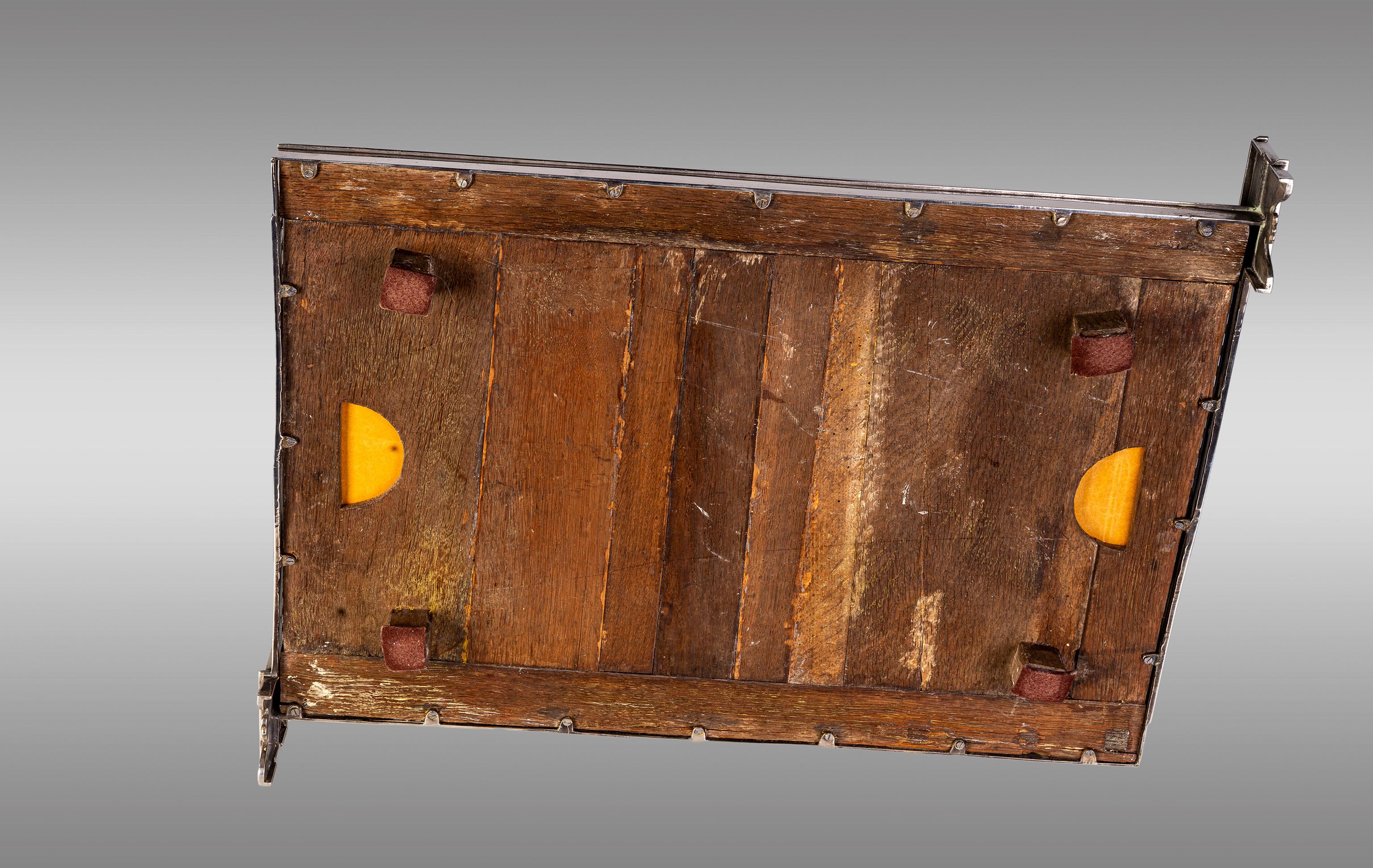 Table à cinq sections en métal argenté « sortie de table », vers 1830 en vente 2