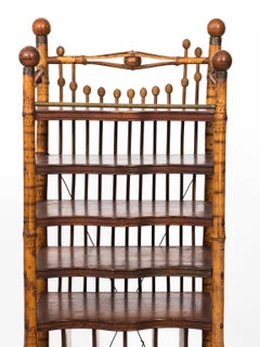 Five Shelf Bamboo Etagere