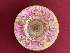 Fünf Spode-Porzellan-Dreieck mit Muster 3614 um 1822