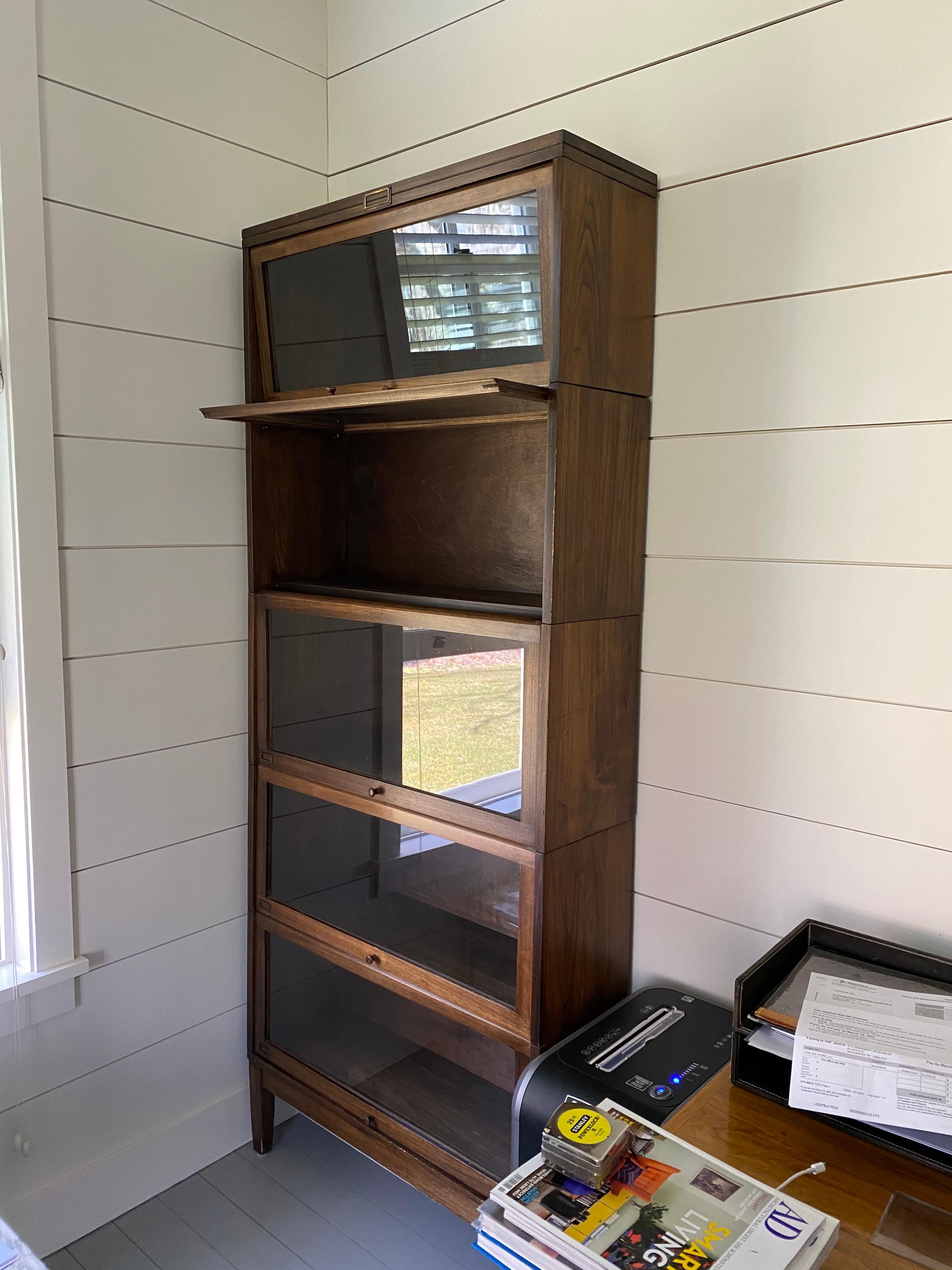 American Five Stack Barrister Bookcase