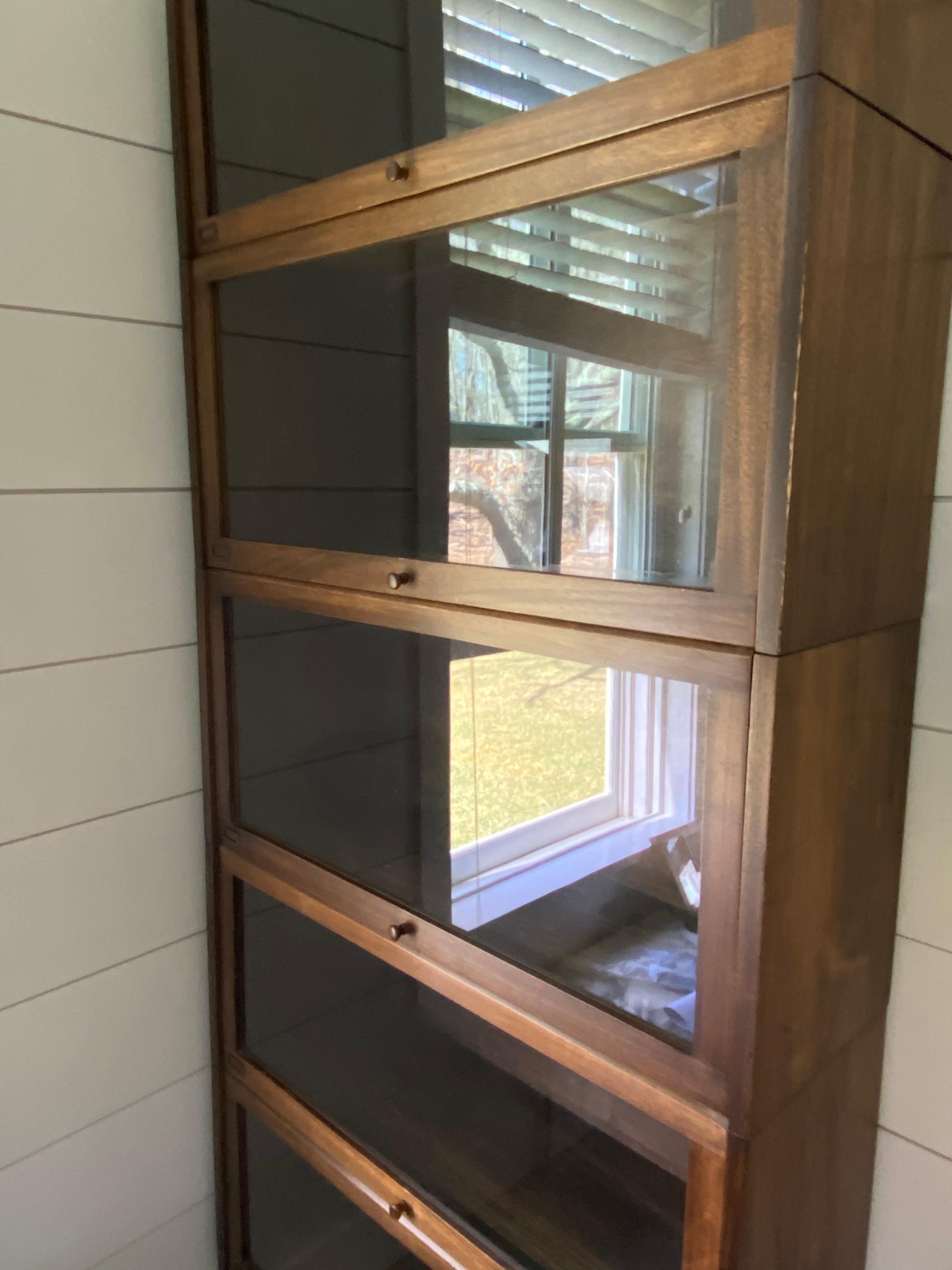 20th Century Five Stack Barrister Bookcase