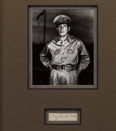 WWII Generals Autographs with Bradley, Eisenhower, Marshall, MacArthur, Arnold