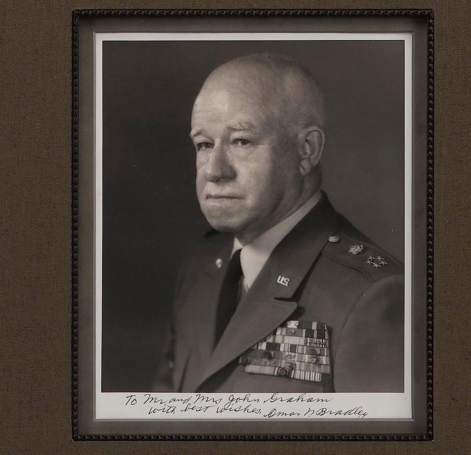 American WWII Generals Autographs with Bradley, Eisenhower, Marshall, MacArthur, Arnold