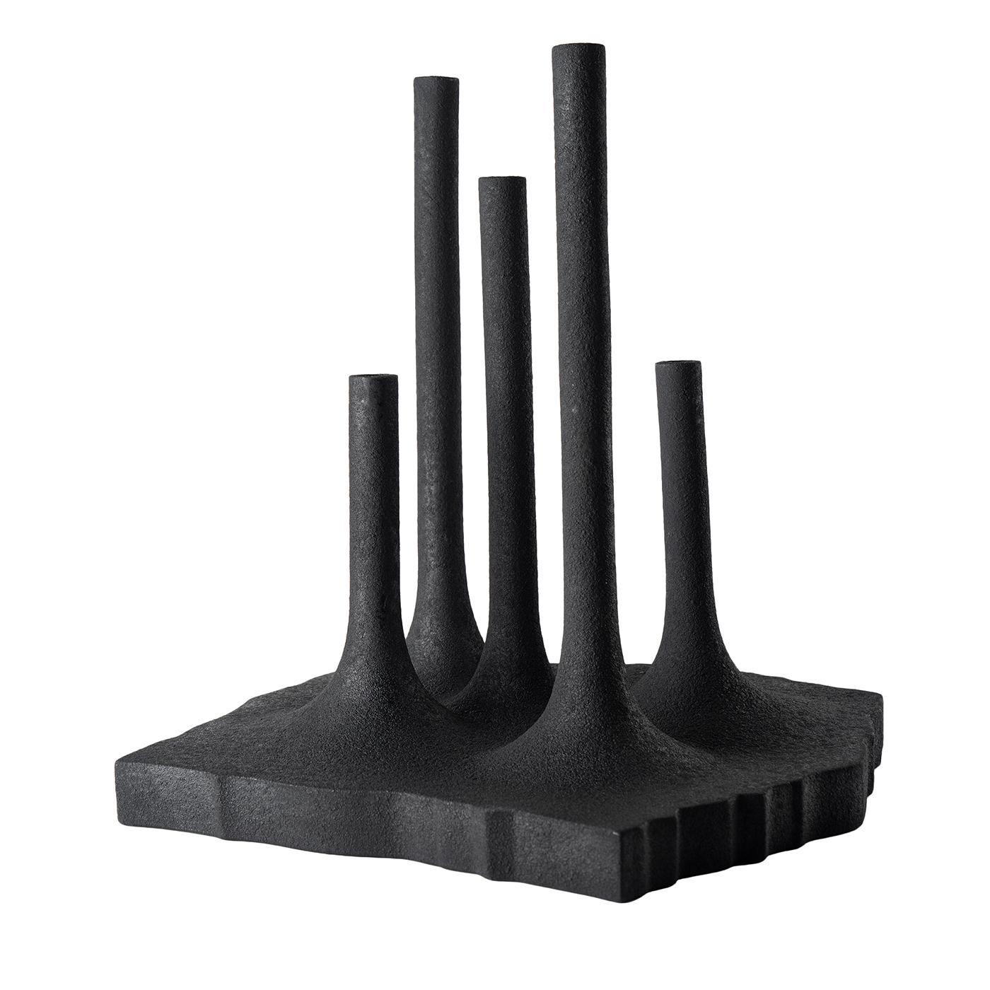 Five Stems Black Vase by Fabio Novembre in vendita 2