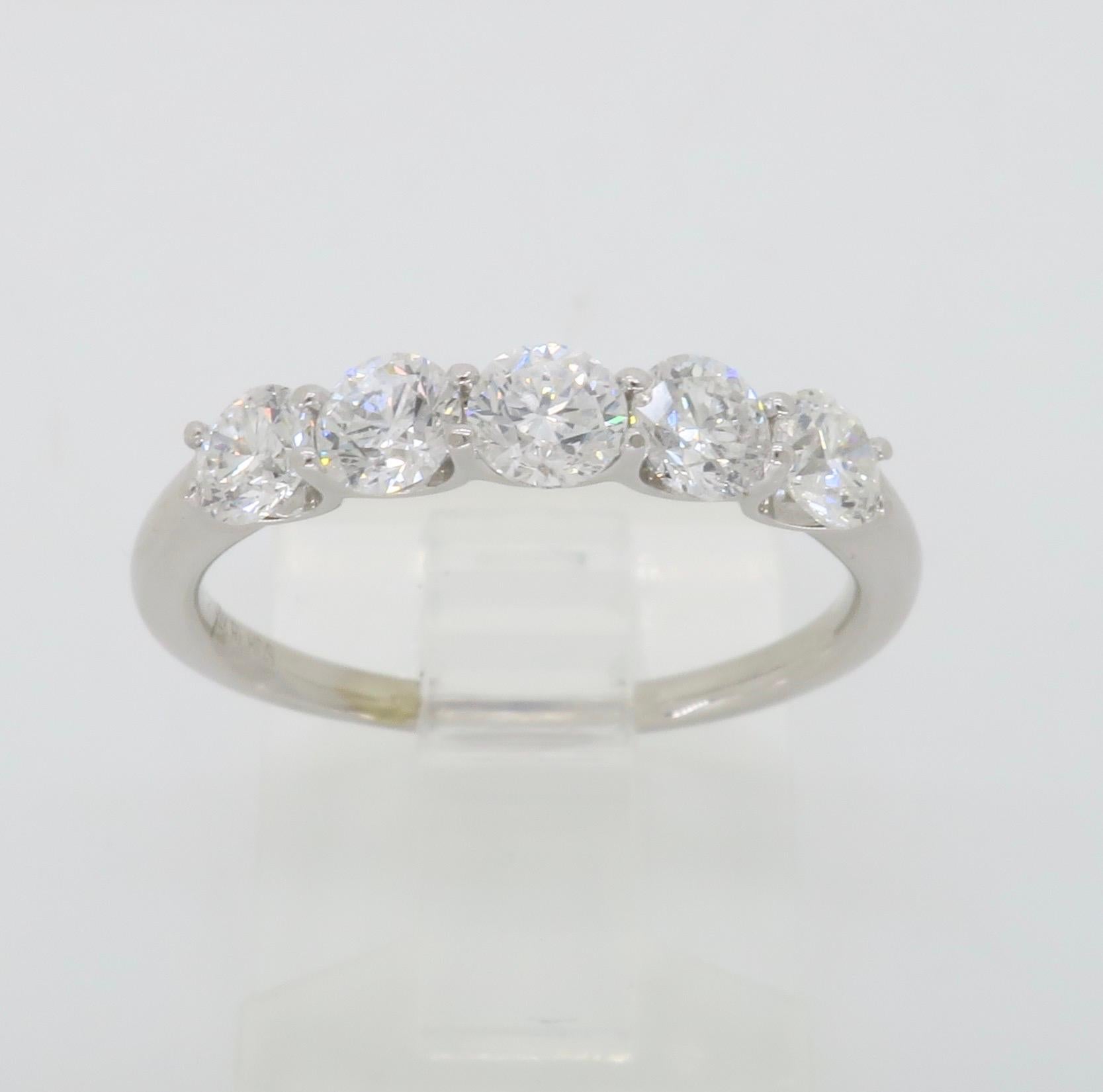 Five Stone Diamond Ring 7
