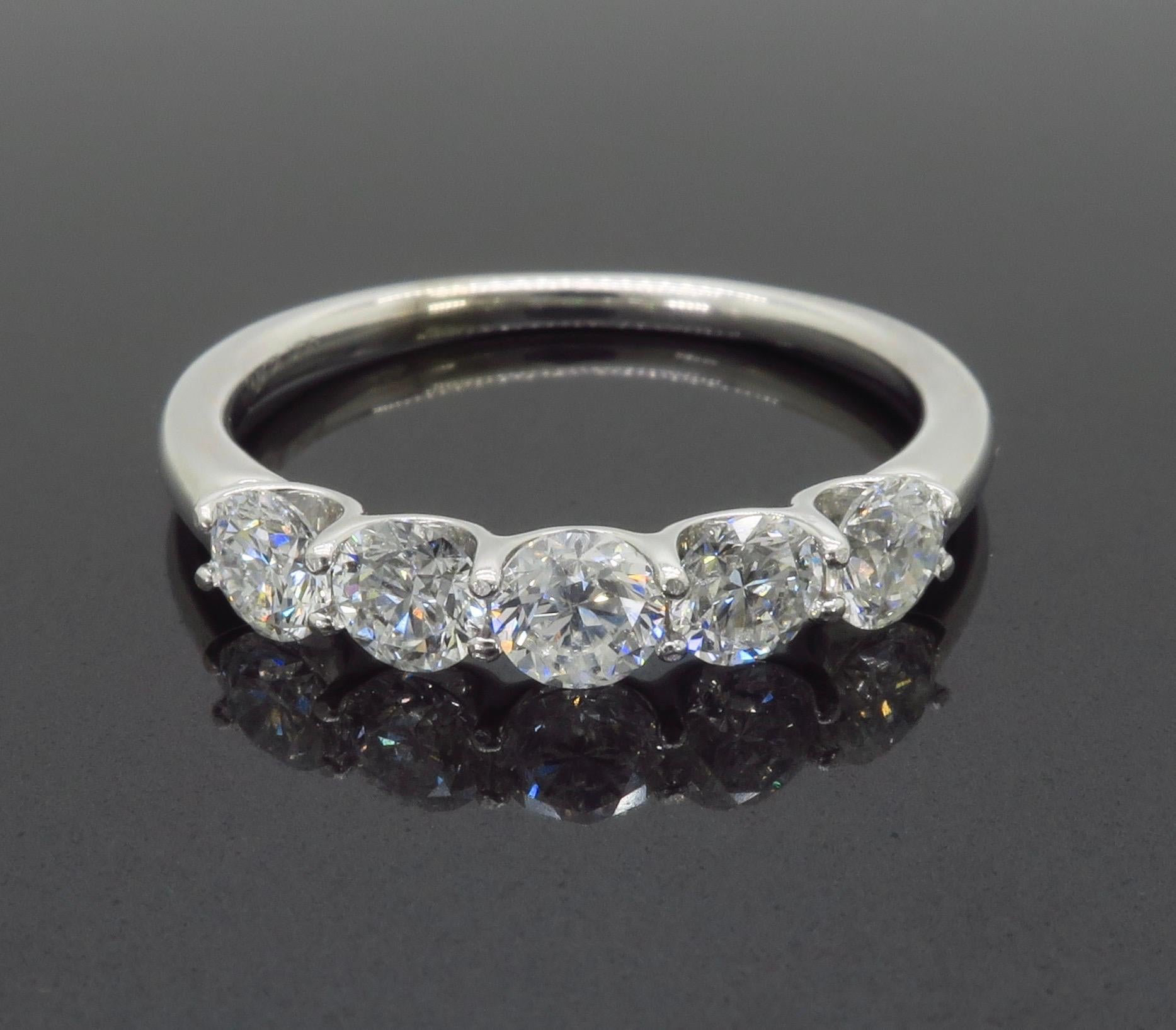 Five Stone Diamond Ring 1