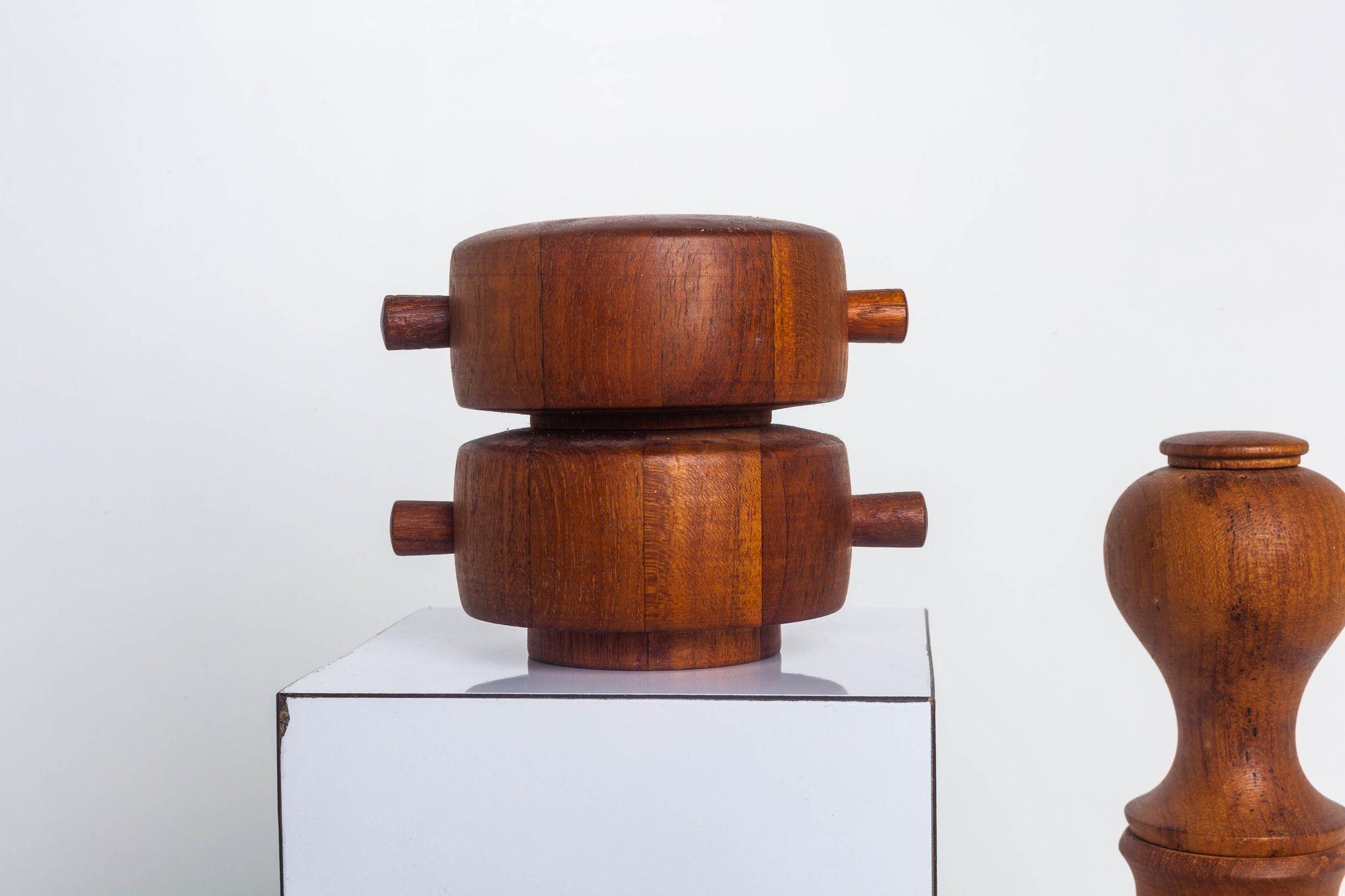 Five Teak Peppermills by Jens Quistgaard for Dansk 1