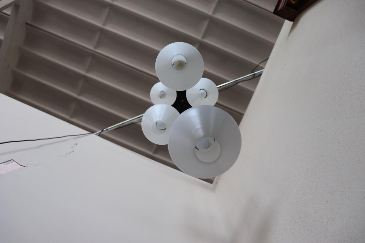 Five-tier Cascade Chandelier in the Style of Tapio Wirkkala, 1960s For Sale 2