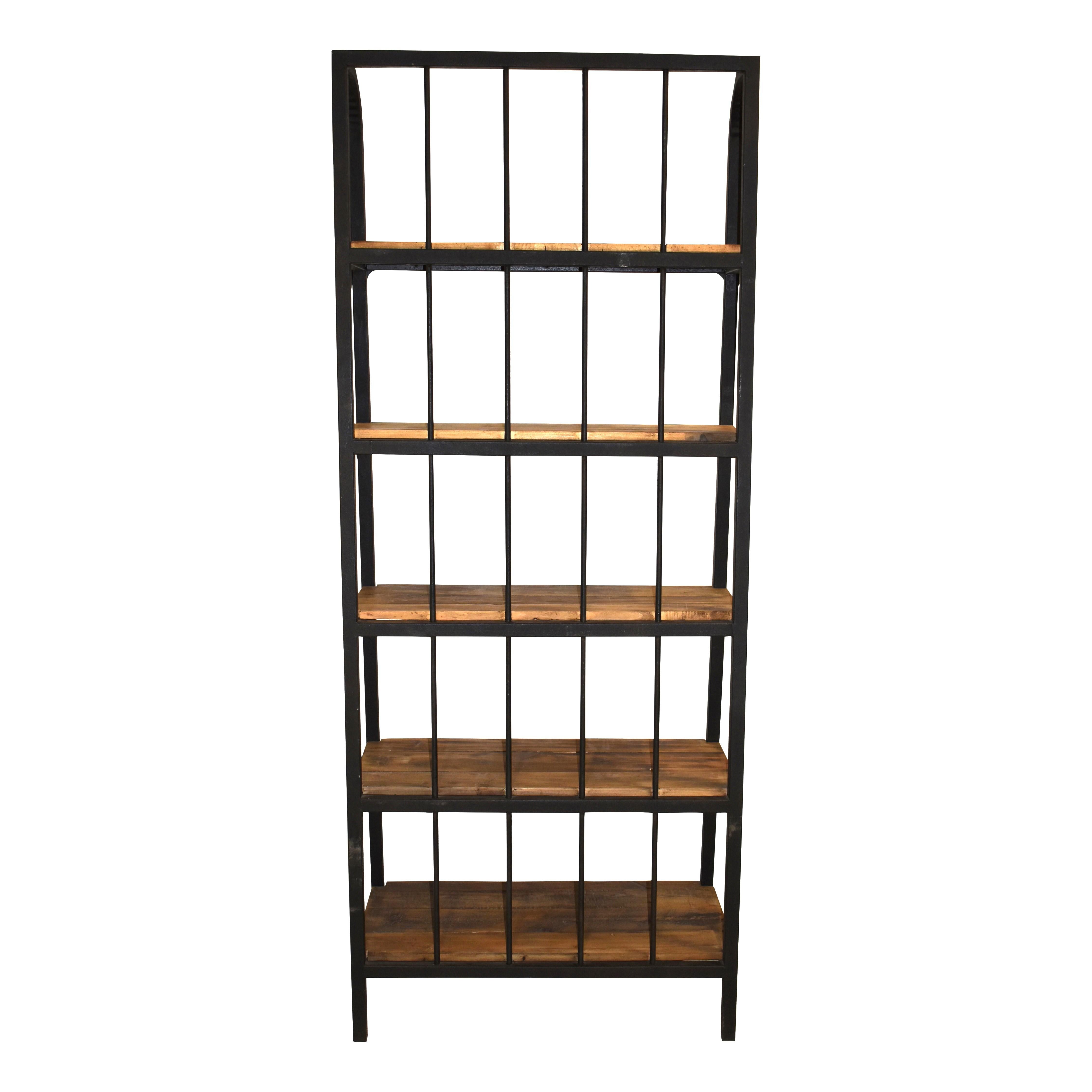 Estantería industrial de escalera de cinco niveles Librería Siglo XXI y contemporáneo en venta