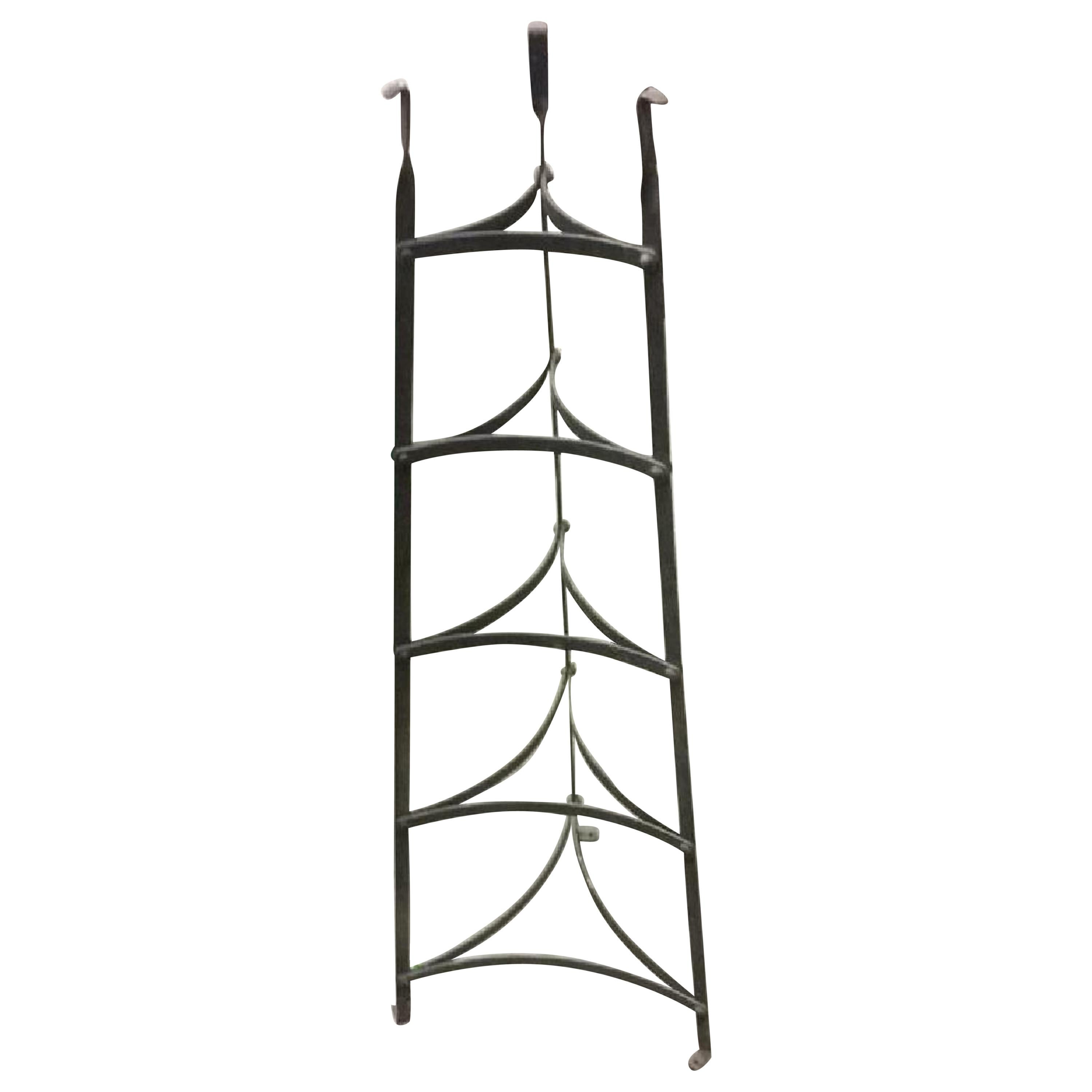 Five-Tier Metal Plant Stand or Plate/Pot Rack