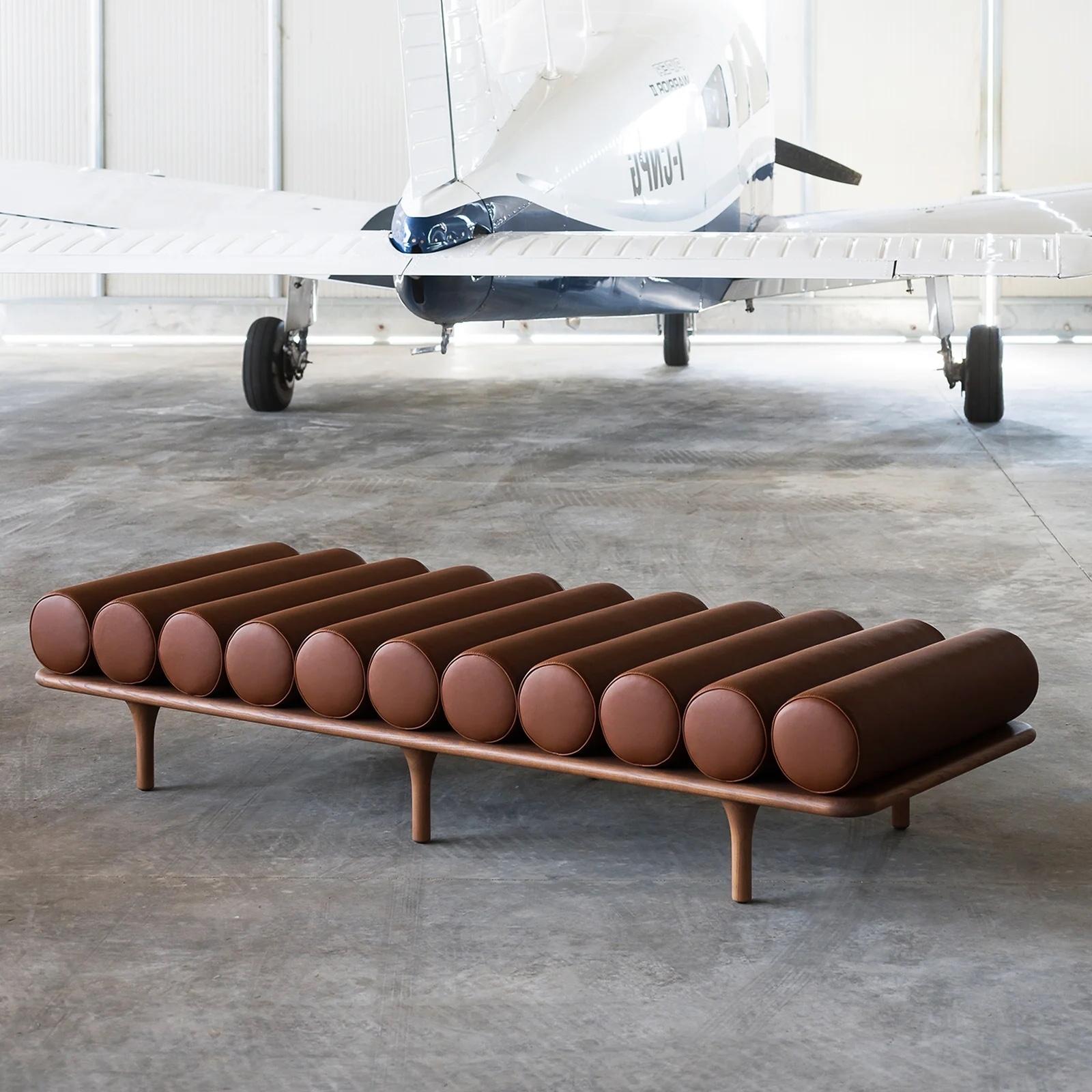 Five to Nine - Daybed en cuero por Studiopepe para Tacchini Italian en venta