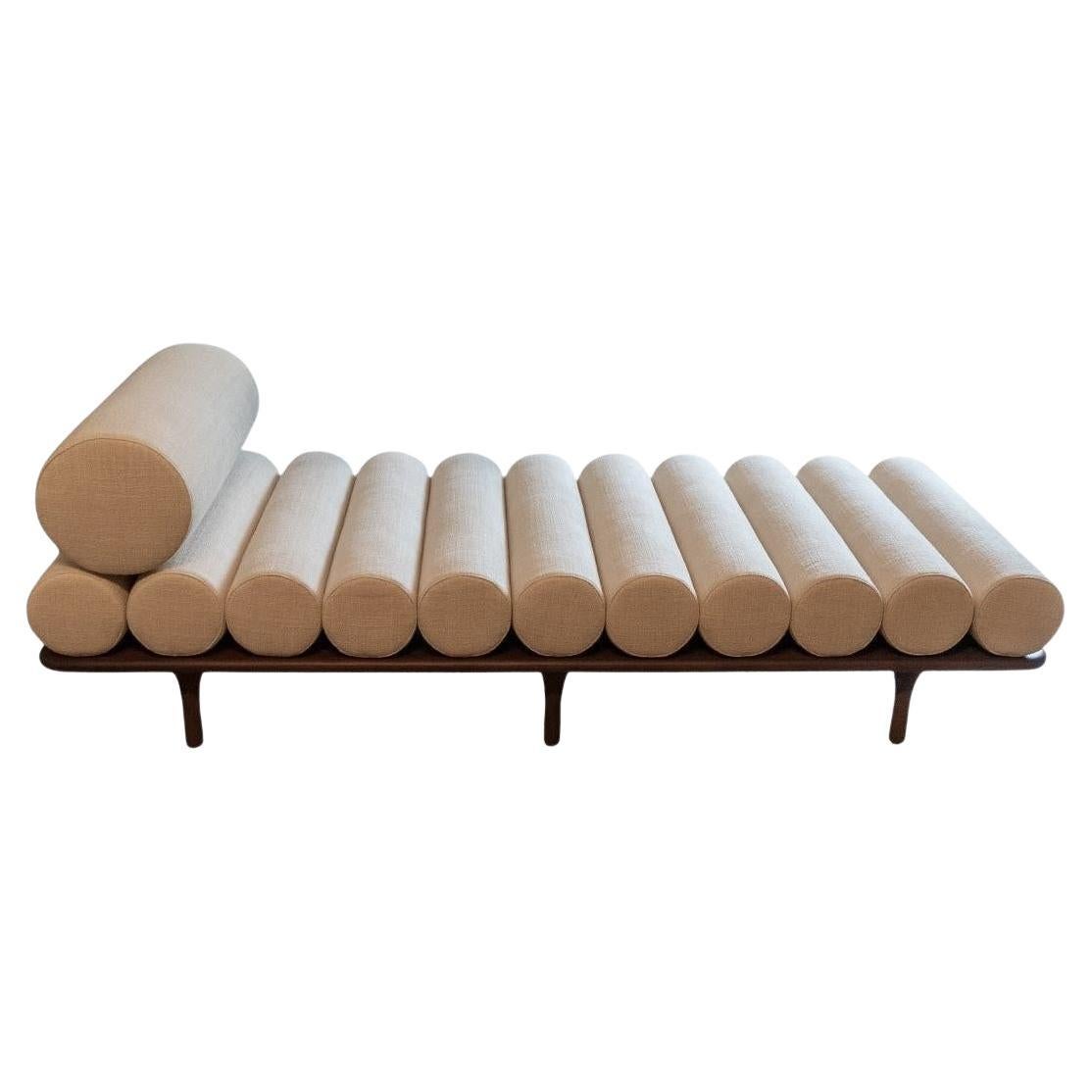 Five to Nine - Daybed with headrest in fabric by Studiopepe for Tacchini