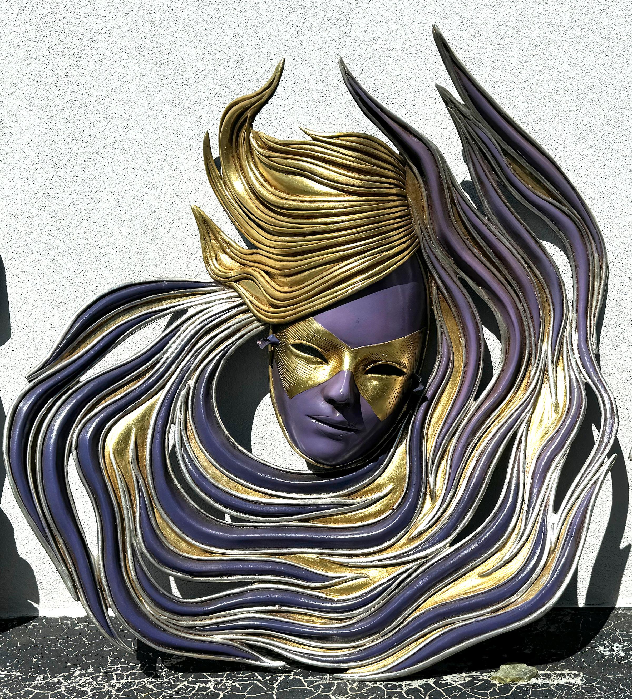 20th Century Five Venetian Carnival Masks For Sale