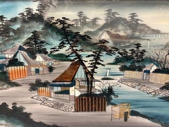 Fixé sous verre - Japon