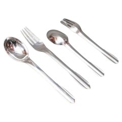 FJERDINGSTAD - 78 Piece Solid Silver ART DECO Household Set