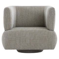 FJN Swivel Armchair in Wood — Minimalist Comfort Inspired by Finnish Livi