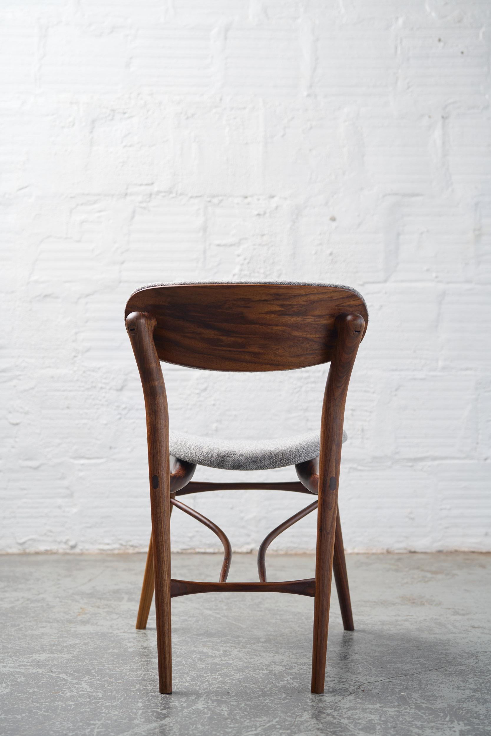 American Fjoon Dining Chair by Fernweh Woodworking For Sale