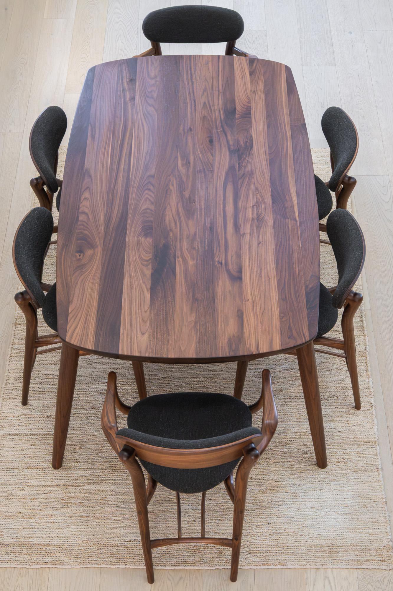Tavolo da pranzo Fjoon di Fernweh Woodworking in noce in vendita 5