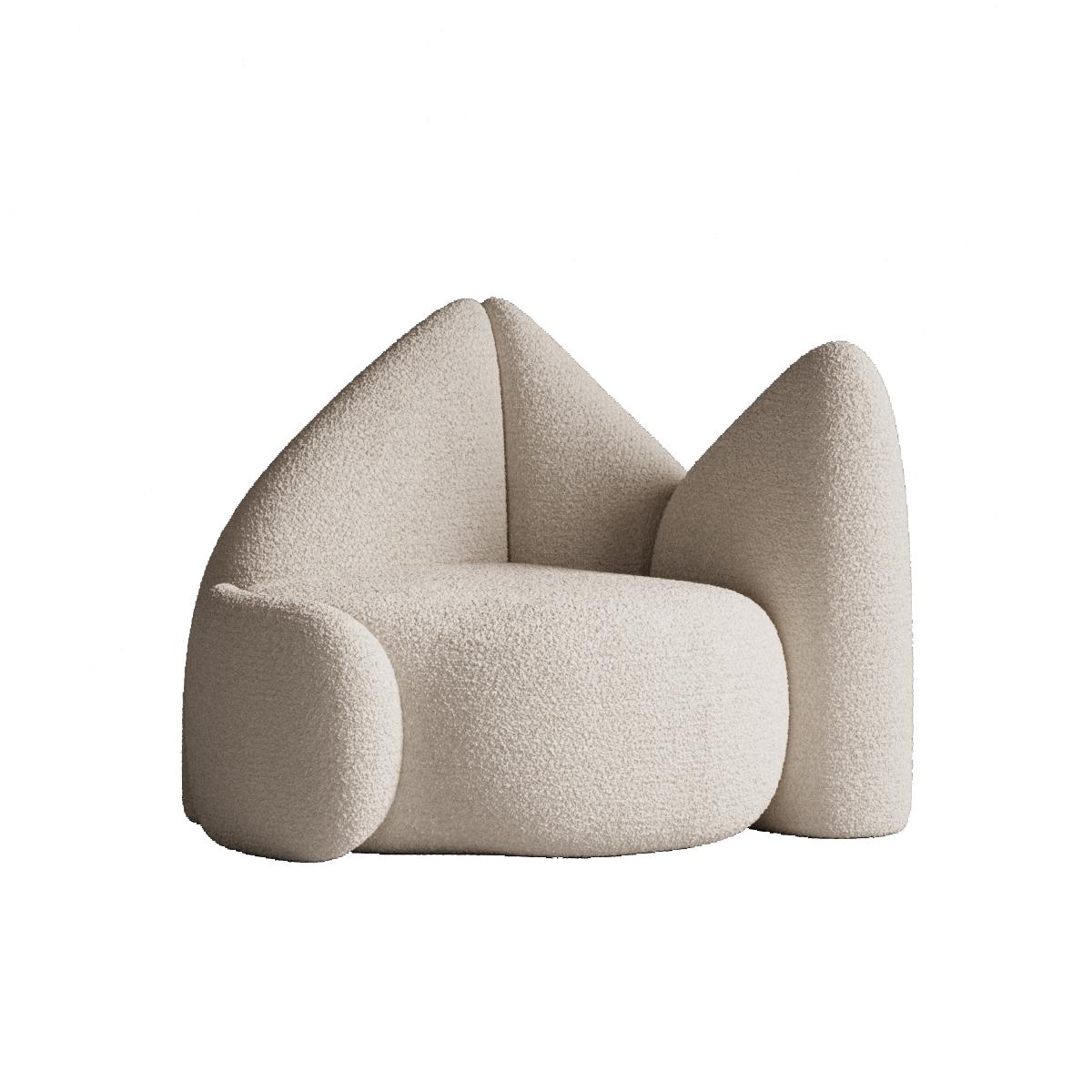 Fjord Chair by Plyus Design
Dimensions: D 85 x W 110 x H 80 cm
Materials:  Wood, HR foam, polyester wadding, fabric upholstery.



PLYUS Furniture creates pieces in collectible design segment. We create modern, ergonomic furniture in a minimalist