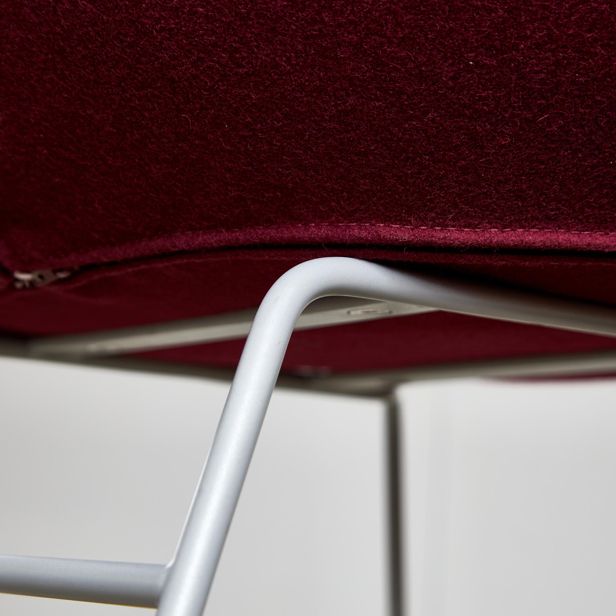 Fjord Chairs in Burgundy by Patricia Urquiola for Moroso, 2002 For Sale 8
