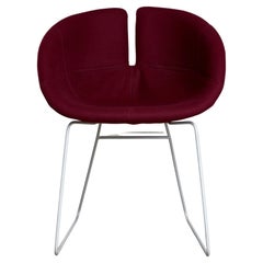 Chaises Fjord en Bourgogne de Patricia Urquiola pour Moroso, 2002