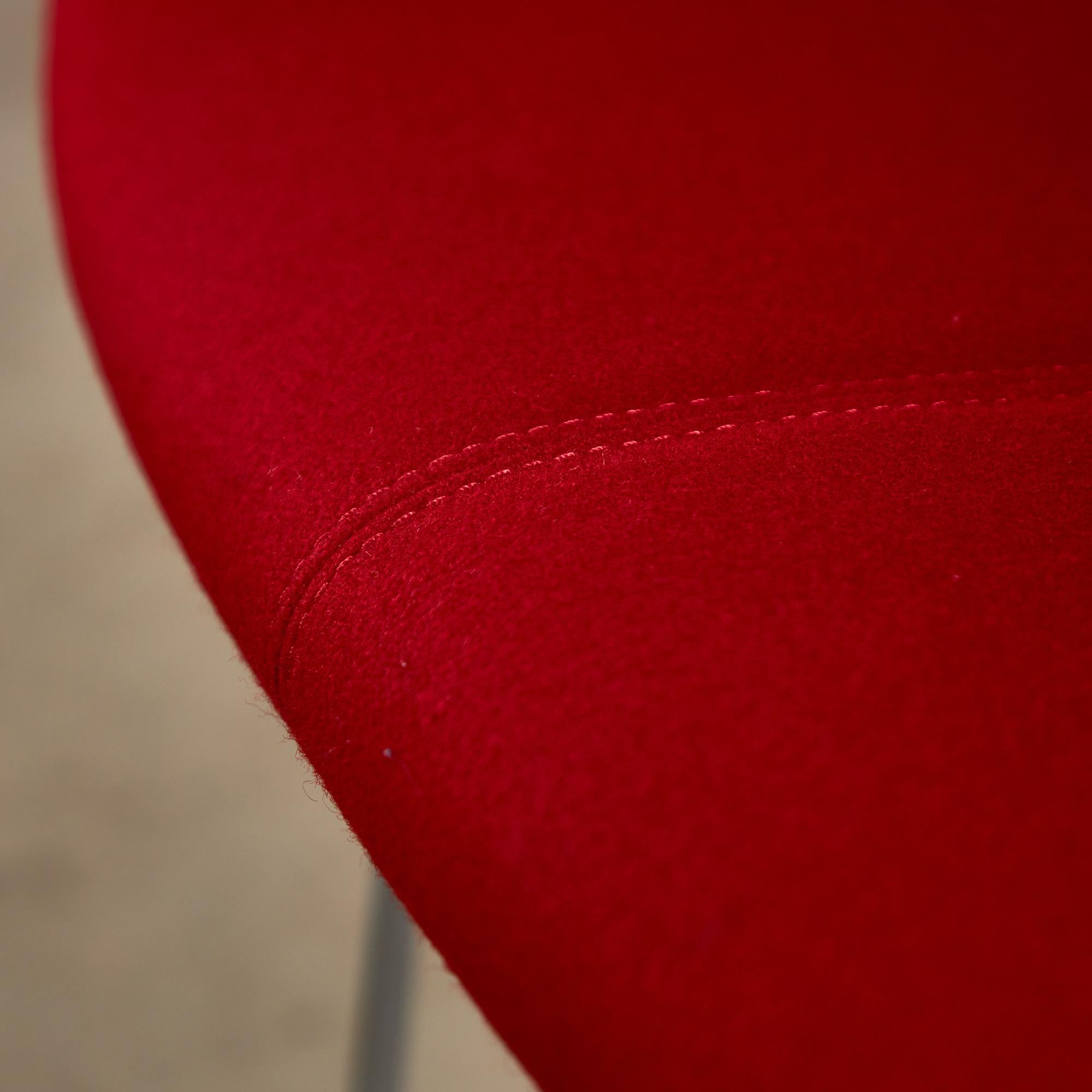 Fjord Chairs in Red by Patricia Urquiola for Moroso, 2002 For Sale 7