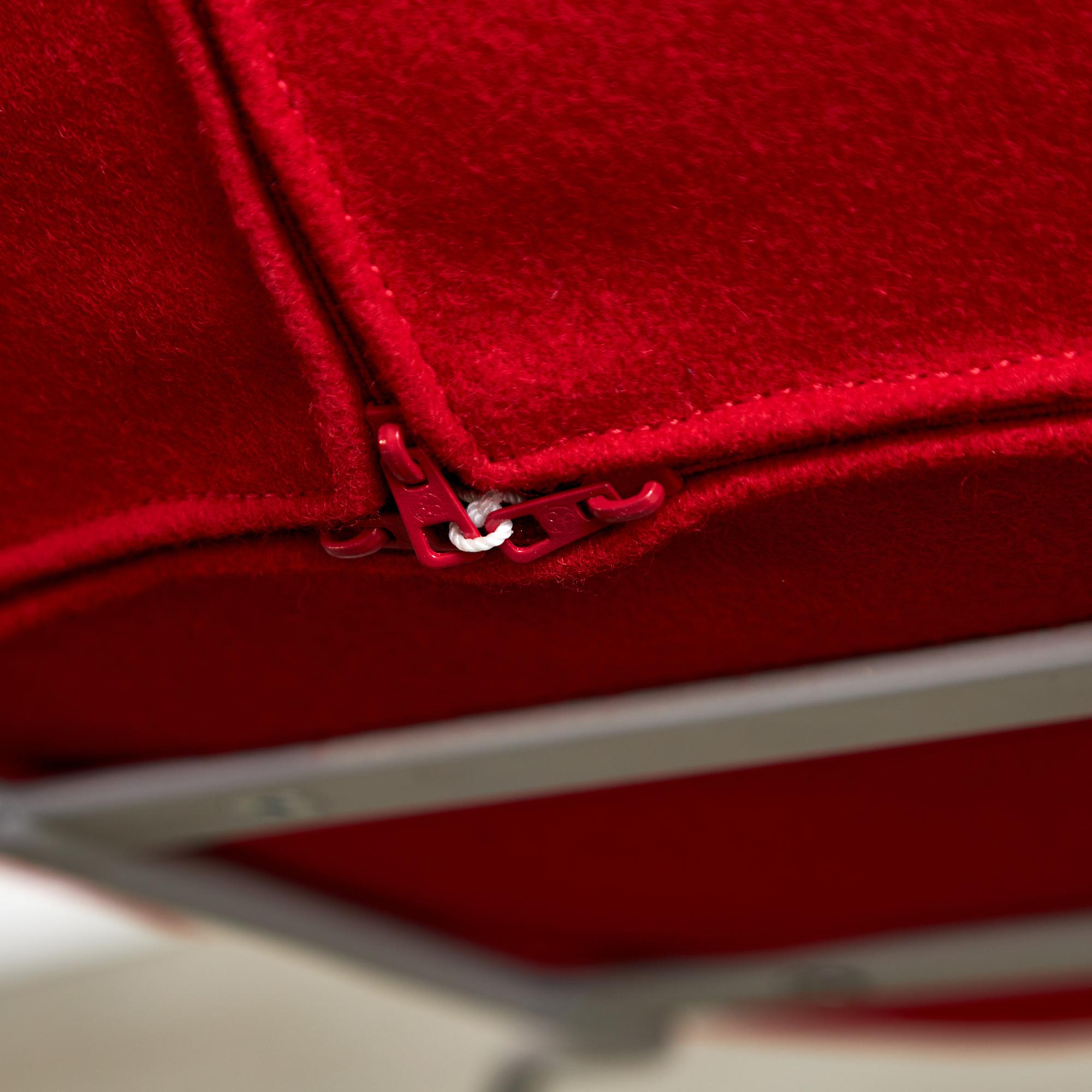 Fjord Chairs in Red by Patricia Urquiola for Moroso, 2002 For Sale 9