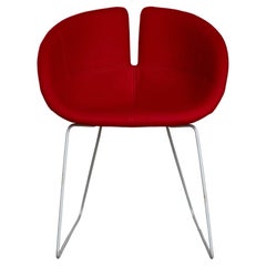 Fjord Chairs in Red by Patricia Urquiola for Moroso, 2002