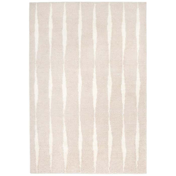 Fjord, Pale Sand, Handwoven Shaggy Berber Rug in Scandinavian Design ...