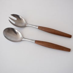 Fjord Serving Set by Jens Quistgaard for Dansk, 1950s