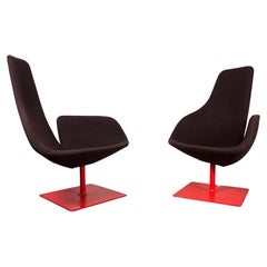 Fjord Swivel Armchairs for Moroso by Patricia Urquiola, 2002