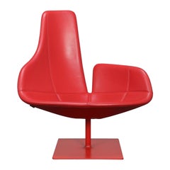 Fjord Swivel Lounge Chair di Patricia Urquiola per Moroso, Italia, 2002