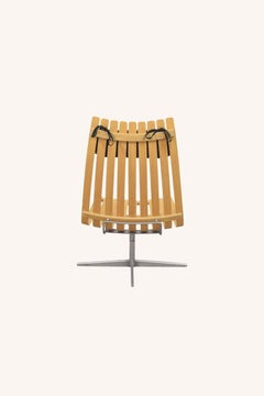 Fjordfiesta Scandia Senior Easy Swivel Chair by Hans Brattrud