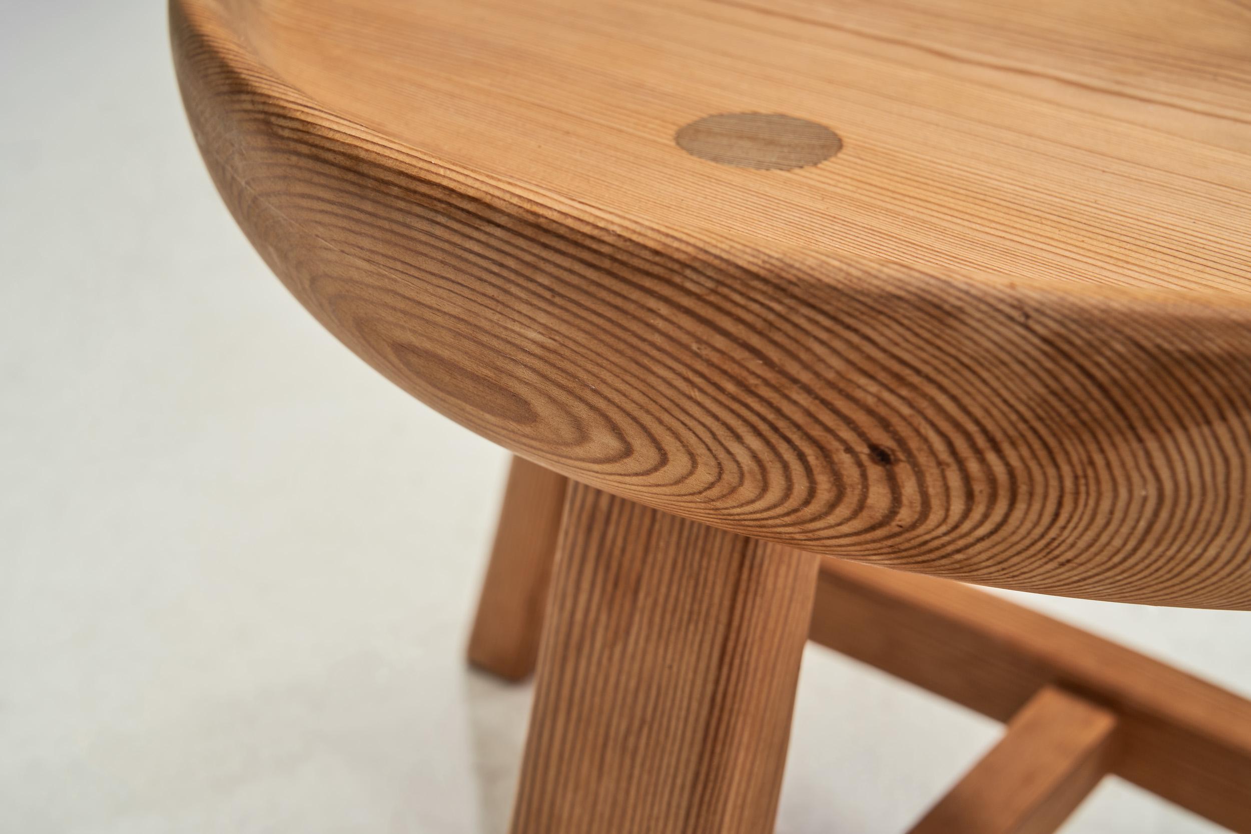 Tabouret Fjøskrakk Mod. 522 Tabouret par Ragnvald Krogenæs pour Krogenæs Møbler, Norvège années 1960 en vente 5