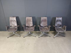 Fk 6725 Chairs by Preben Fabricius & Jørgen Kastholm for Walter Knoll, 1960s