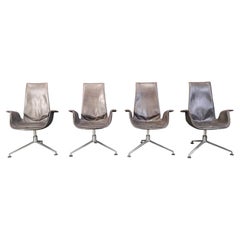 Fk 6725 Chairs by Preben Fabricius & Jørgen Kastholm for Walter Knoll, 1960s