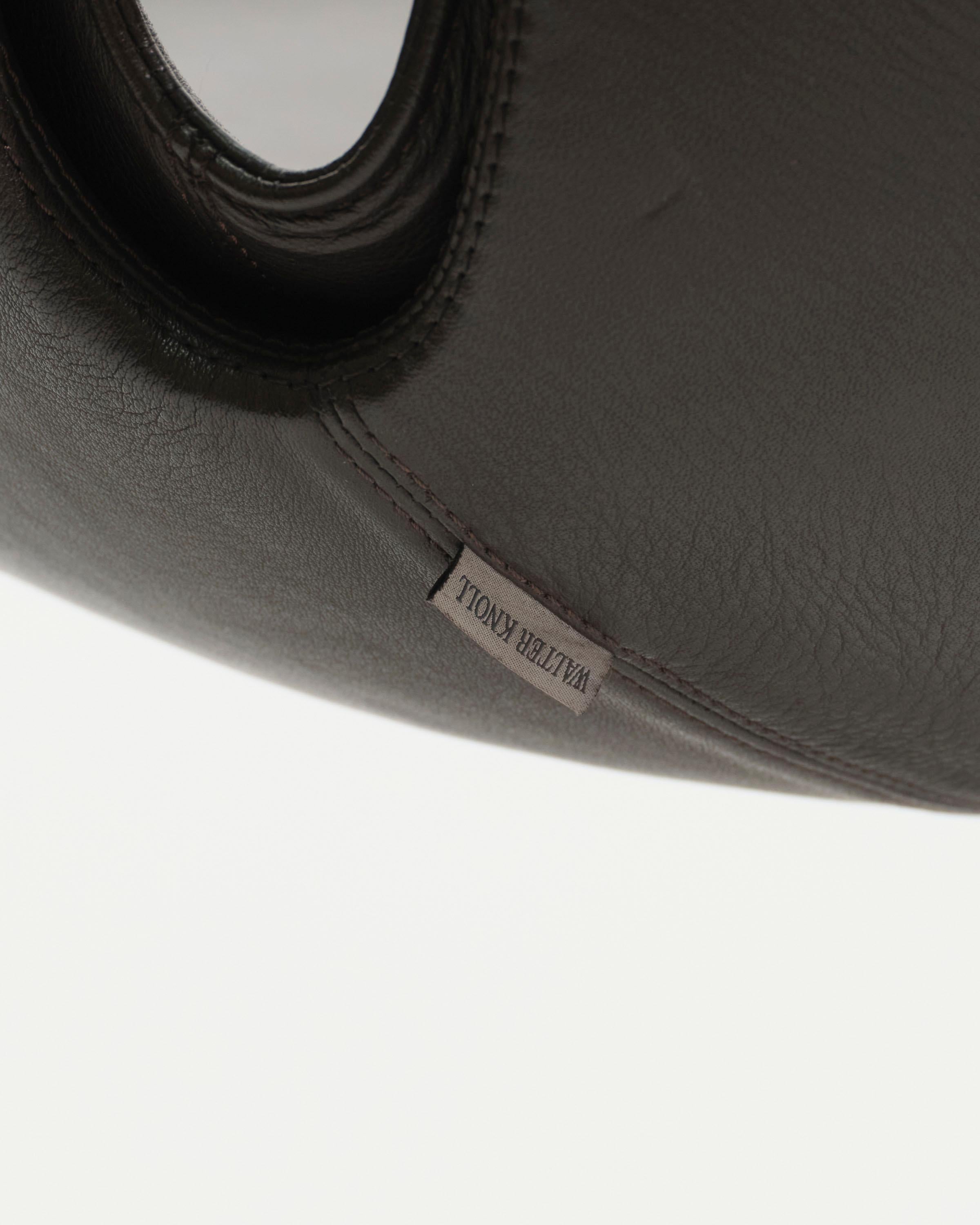 Sillones de cuero FK 6725, Knoll, Fabricius & Kastholmon, años 60 en venta 10