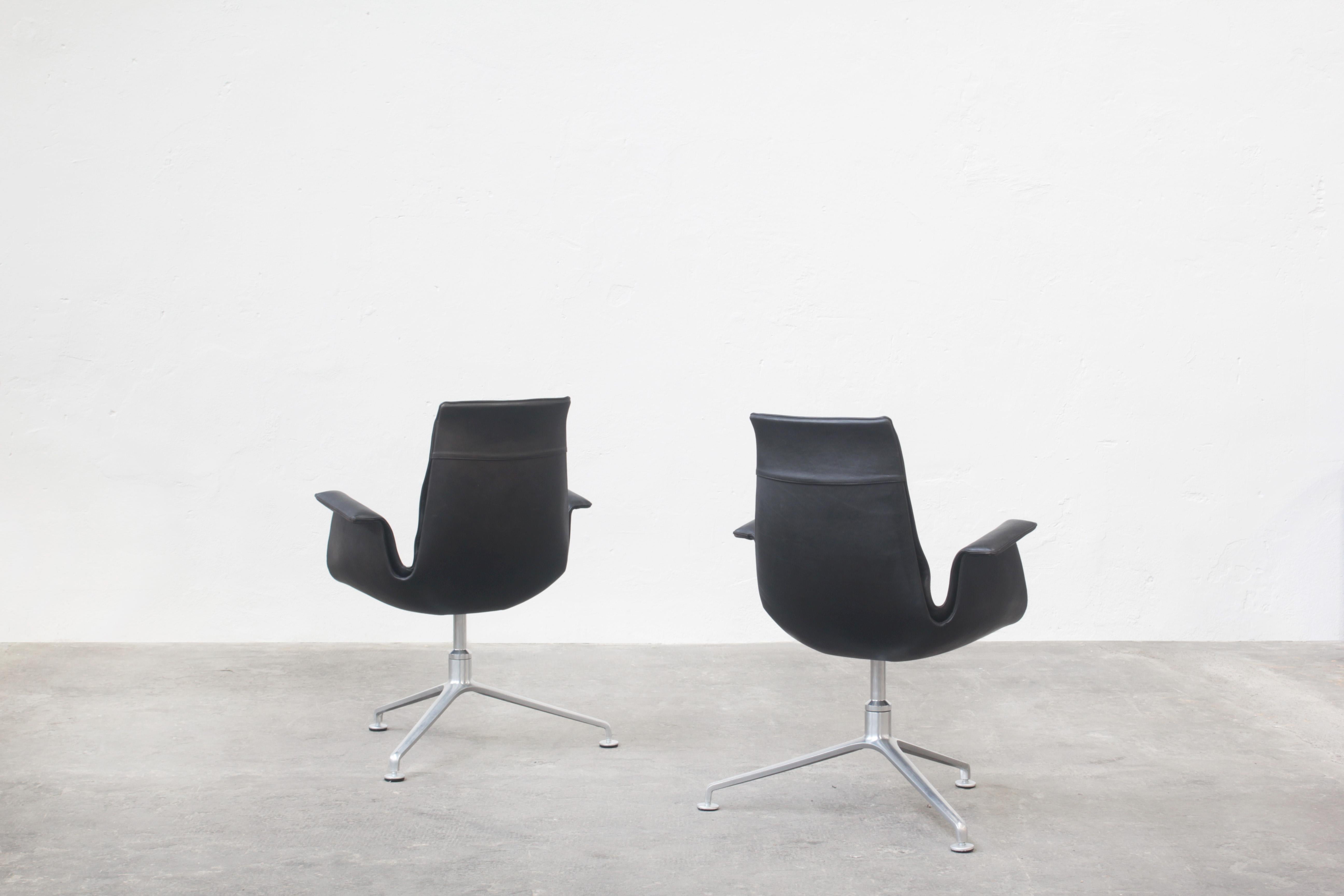 Allemand Chaise Tulip FK 6725 de Fabricius & Kastholm Kill International en vente