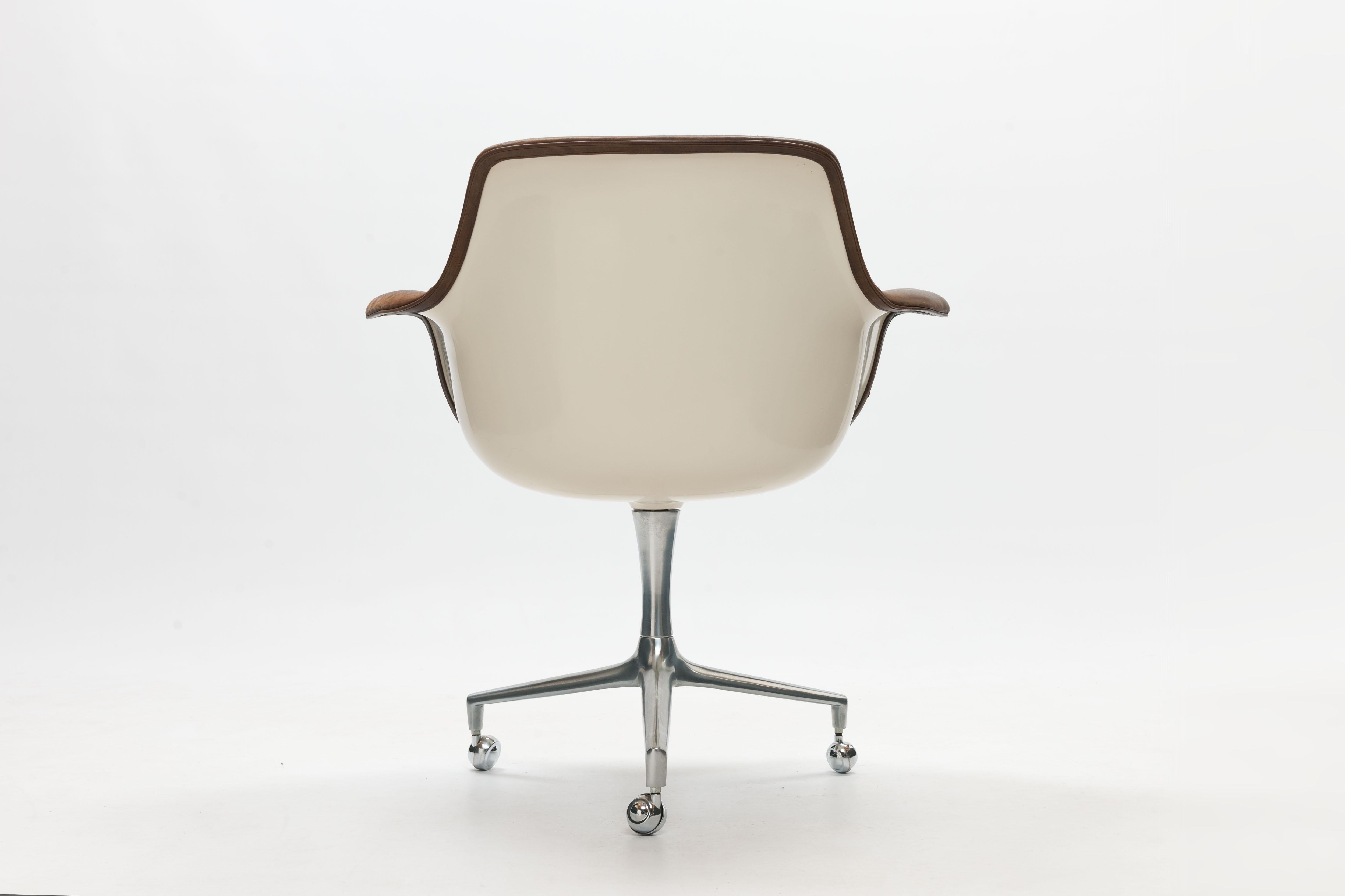FK 810 Desk Chair by Preben Fabricius and Jørgen Kastholm for Alfred Kill 1