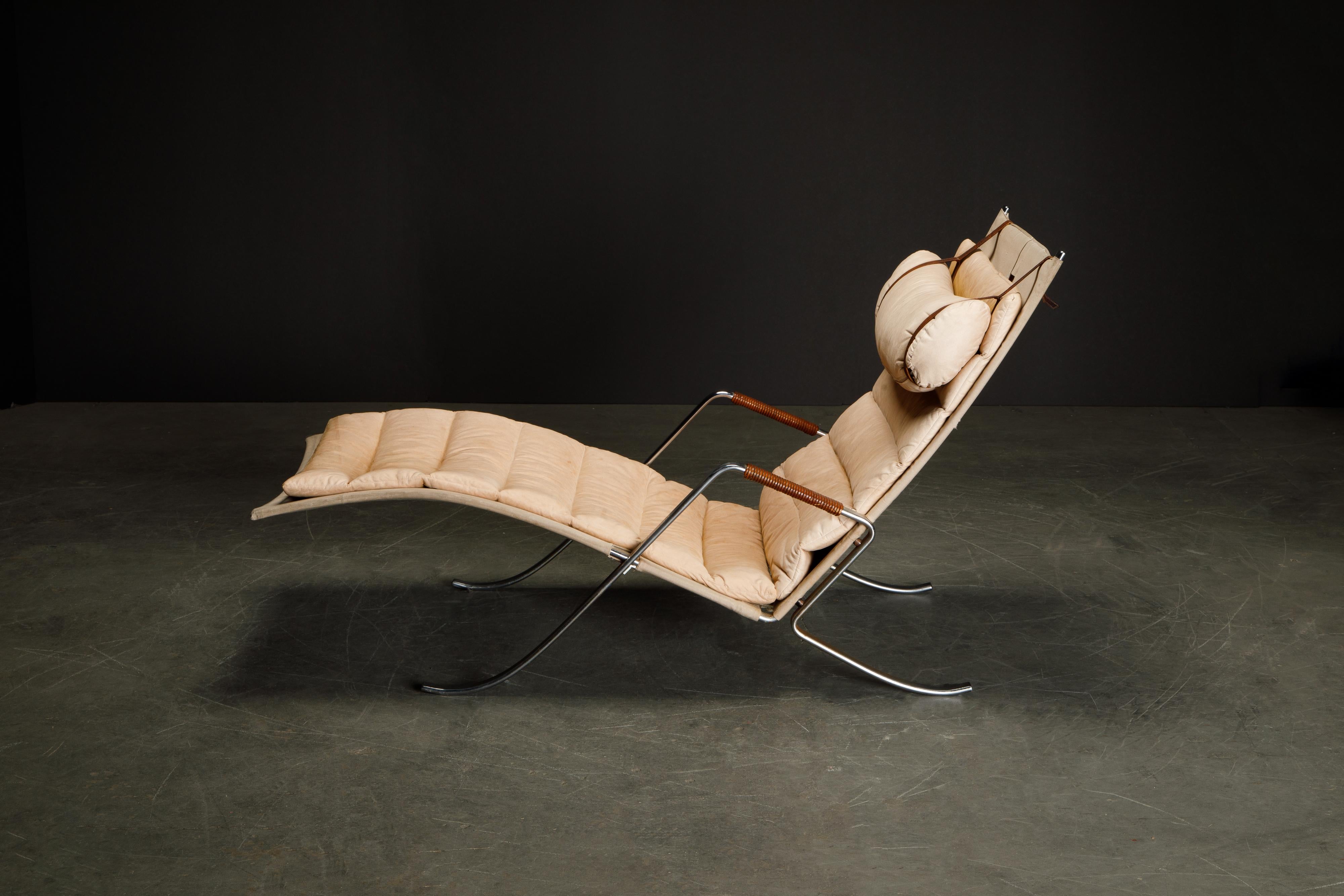 FK-87 Grasshopper Chaise by Fabricius & Kastholm for Alfred Kill, 1960s Example 1
