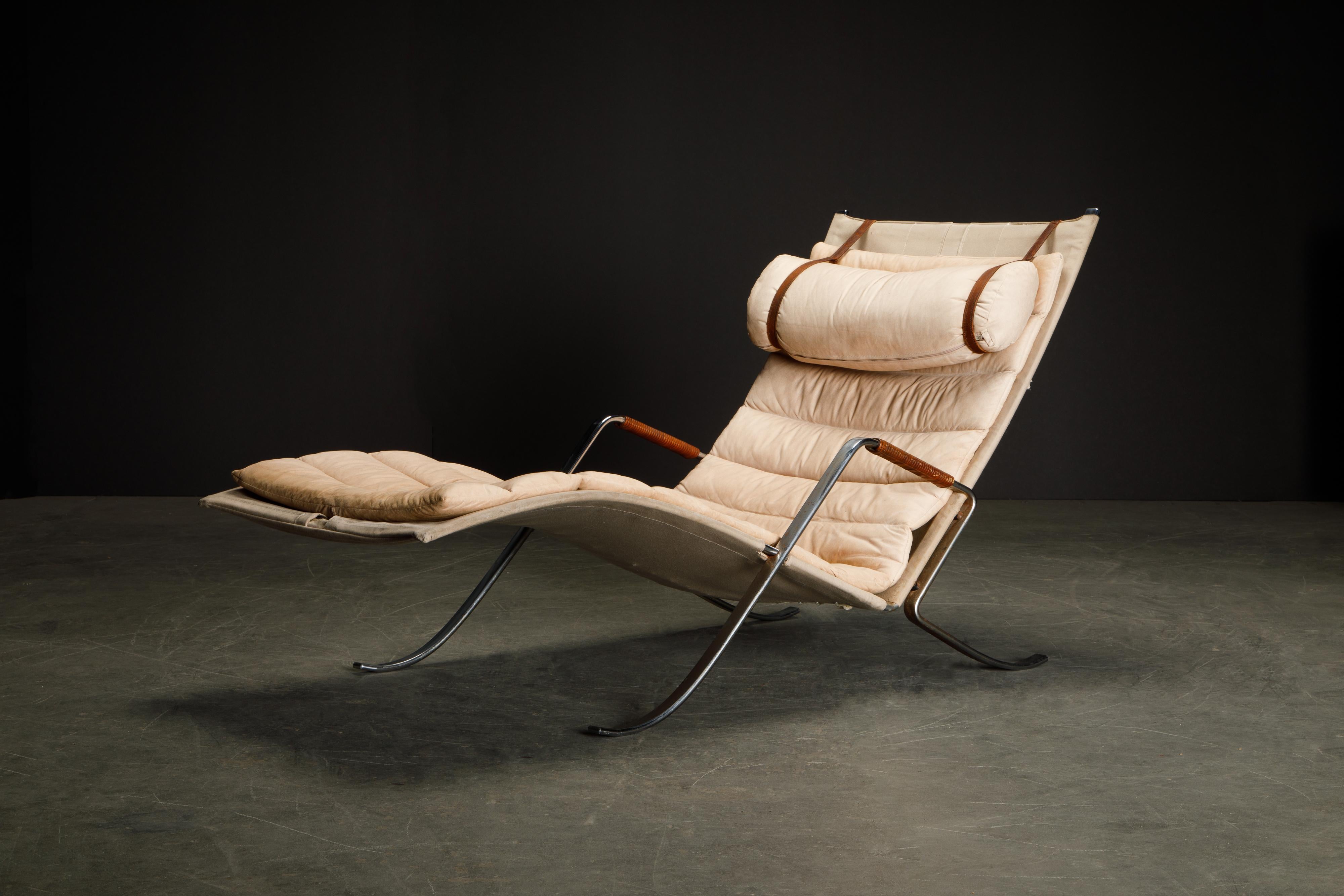 FK-87 Grasshopper Chaise by Fabricius & Kastholm for Alfred Kill, 1960s Example 2