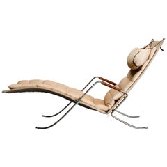 FK-87 Grasshopper Chaise by Fabricius & Kastholm for Alfred Kill, 1960s Example