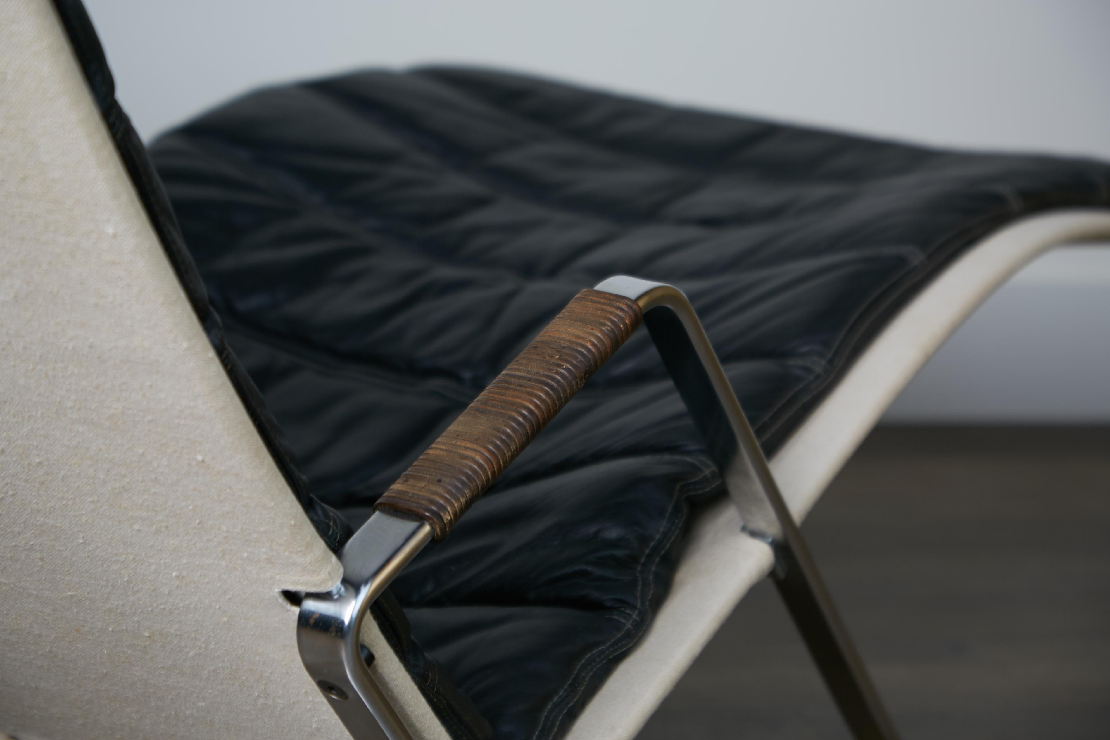 FK-87 Grasshopper Chaise by Fabricius & Kastholm for Alfred Kill, circa 1960 11