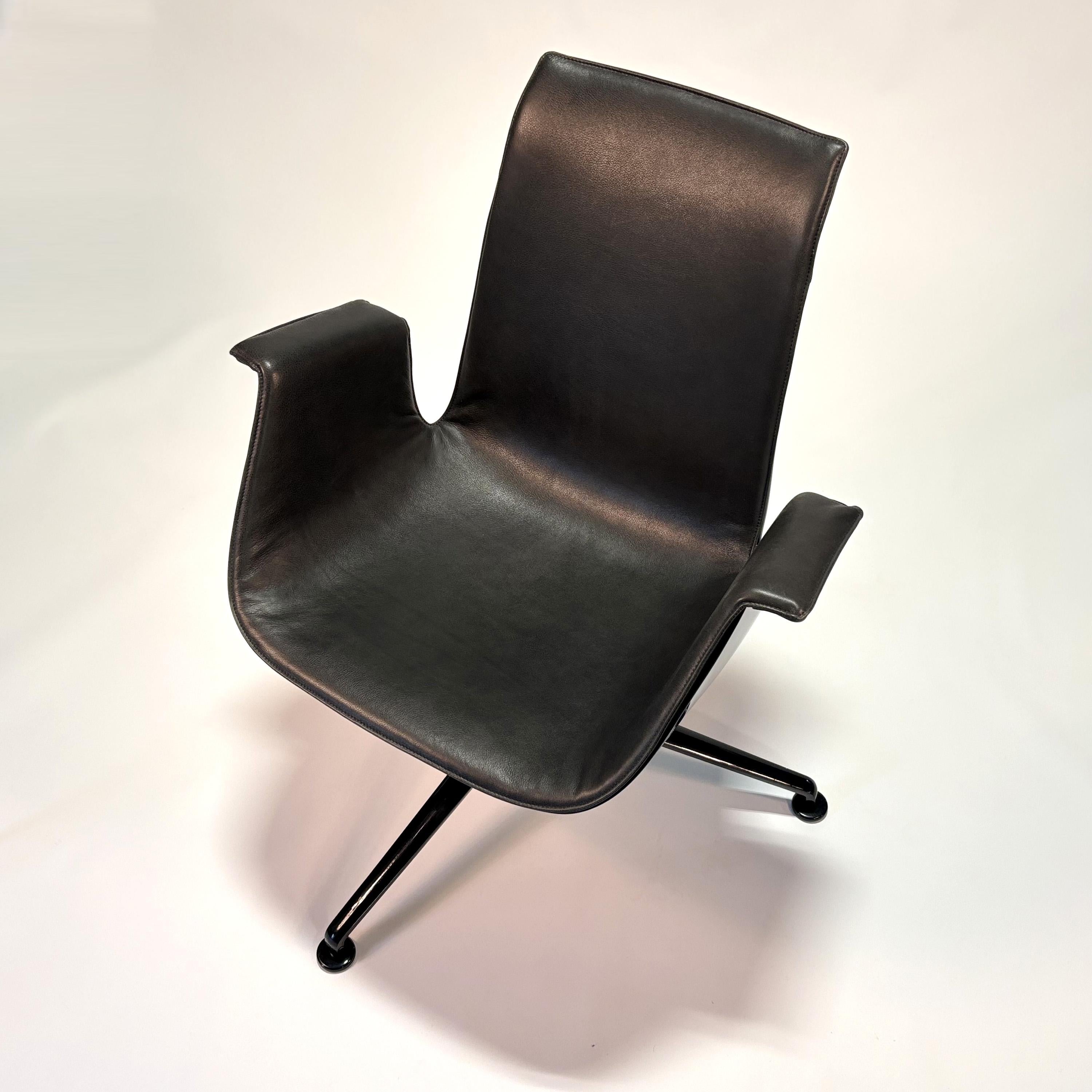 Chaise FK Mod. 6729 (dossier bas) par Preben Fabricius & Jørgen Kastholm en vente 4
