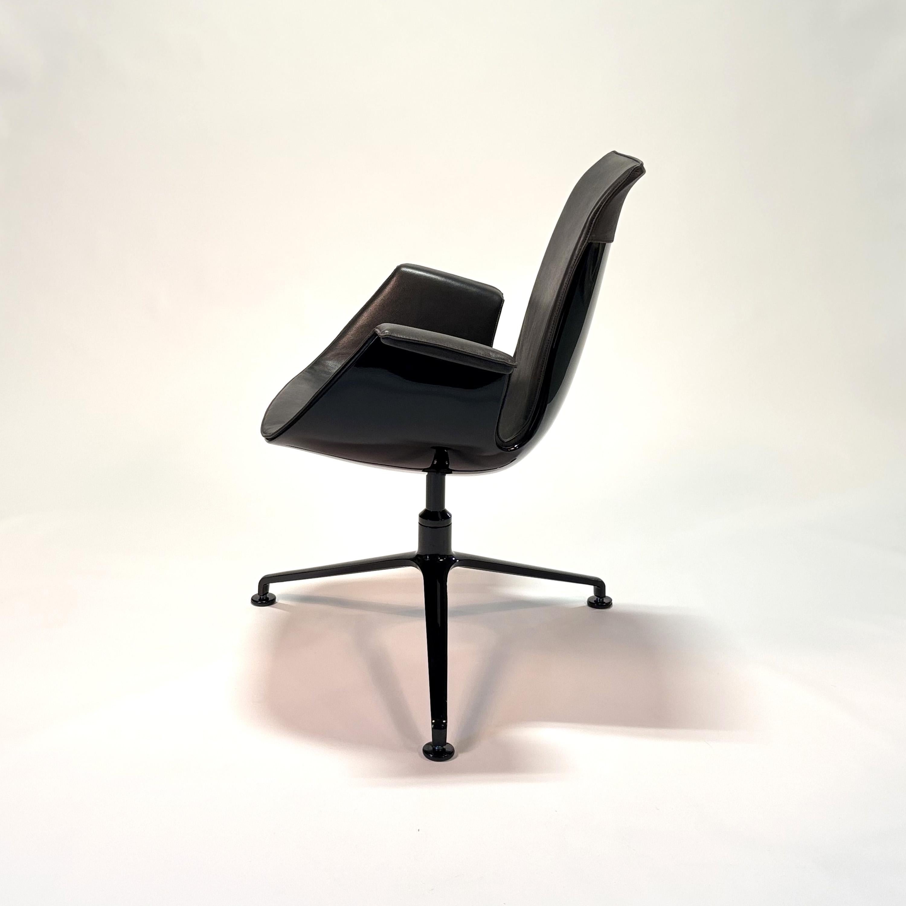 Chaise FK Mod. 6729 (dossier bas) par Preben Fabricius & Jørgen Kastholm en vente 2