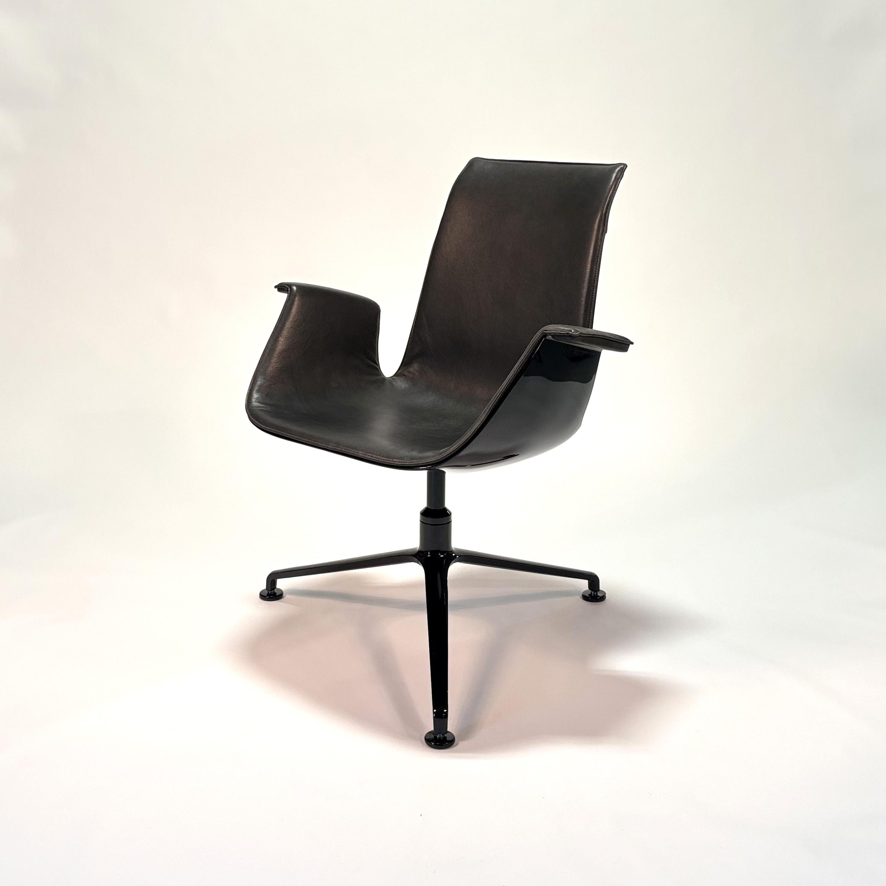 Chaise FK Mod. 6729 (dossier bas) par Preben Fabricius & Jørgen Kastholm en vente 3