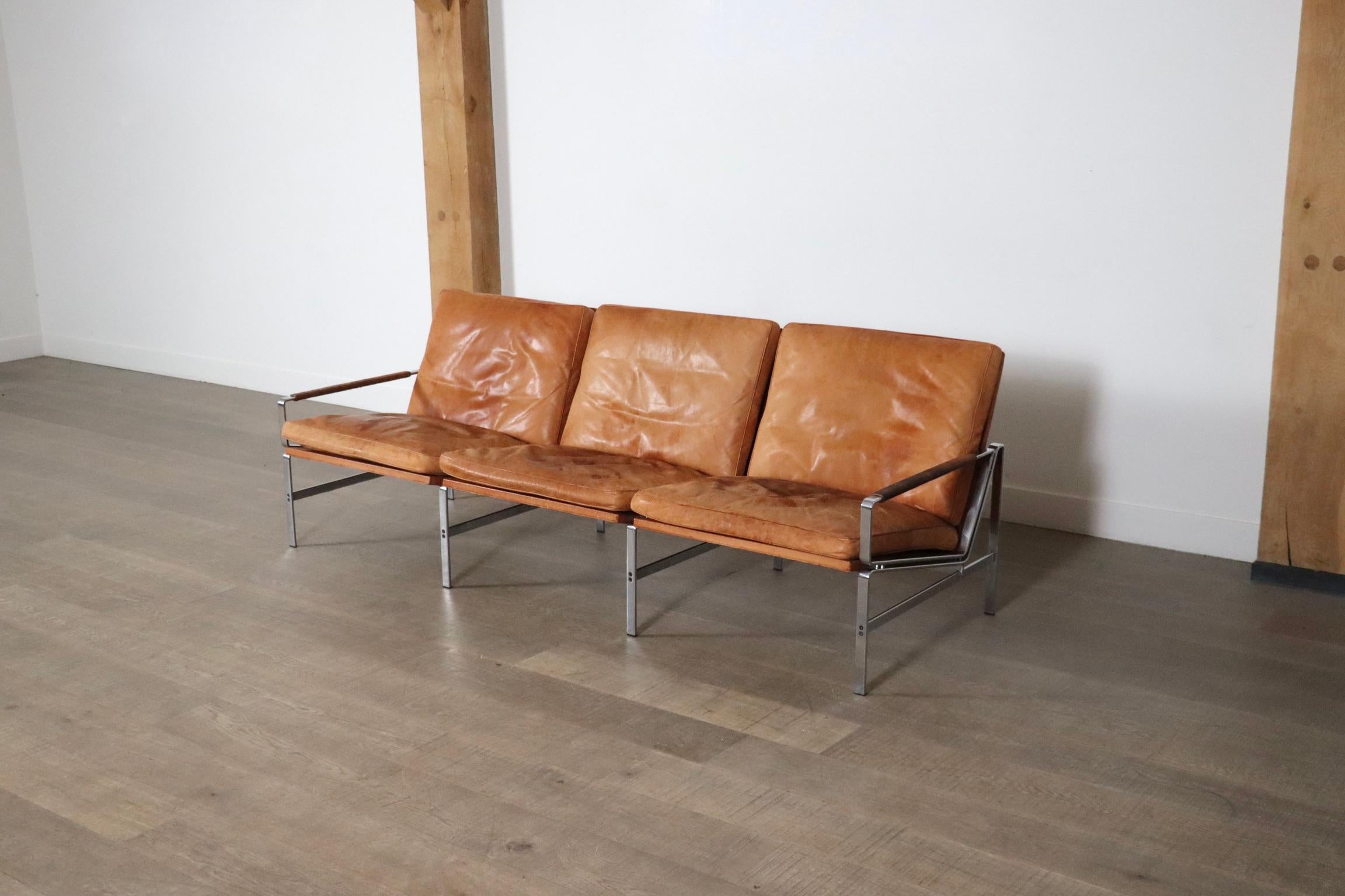 Mid-20th Century FK6720 Thee Seater Sofa By Fabricius & Kastholm For Kill International 1960s