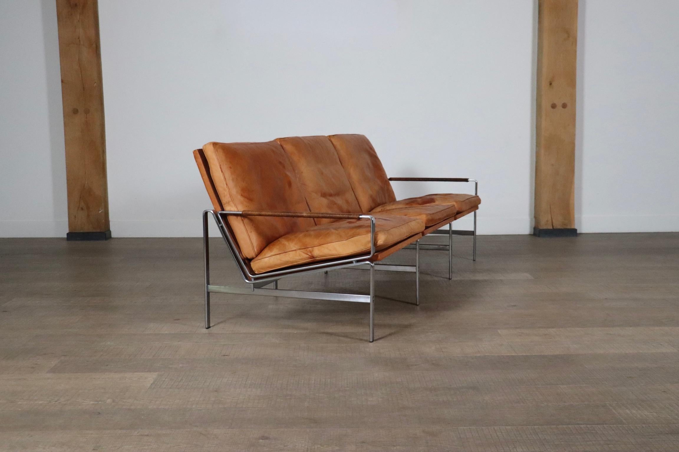 FK6720 Thee Seater Sofa By Fabricius & Kastholm For Kill International 1960s 1